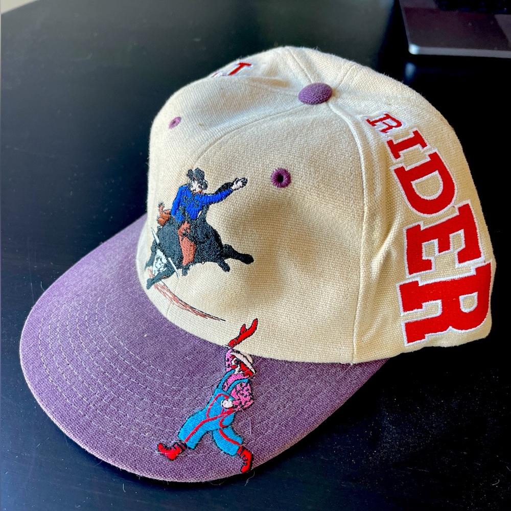 Bull rider cap